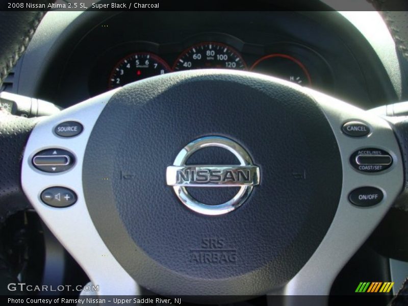 Super Black / Charcoal 2008 Nissan Altima 2.5 SL