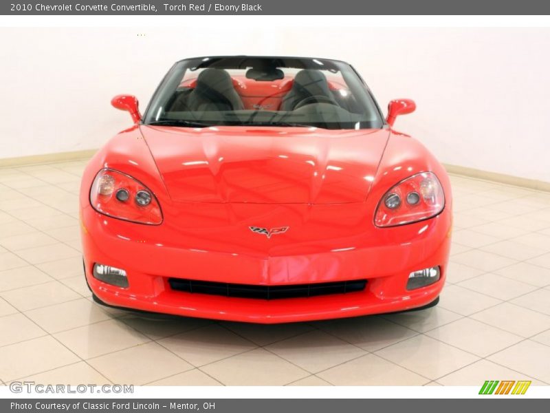 Torch Red / Ebony Black 2010 Chevrolet Corvette Convertible