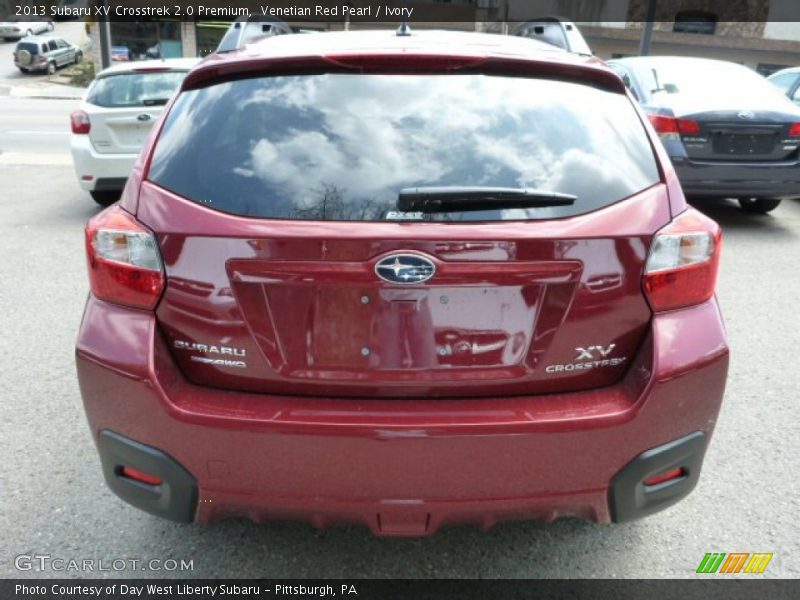 Venetian Red Pearl / Ivory 2013 Subaru XV Crosstrek 2.0 Premium