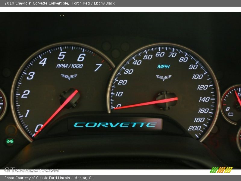  2010 Corvette Convertible Convertible Gauges