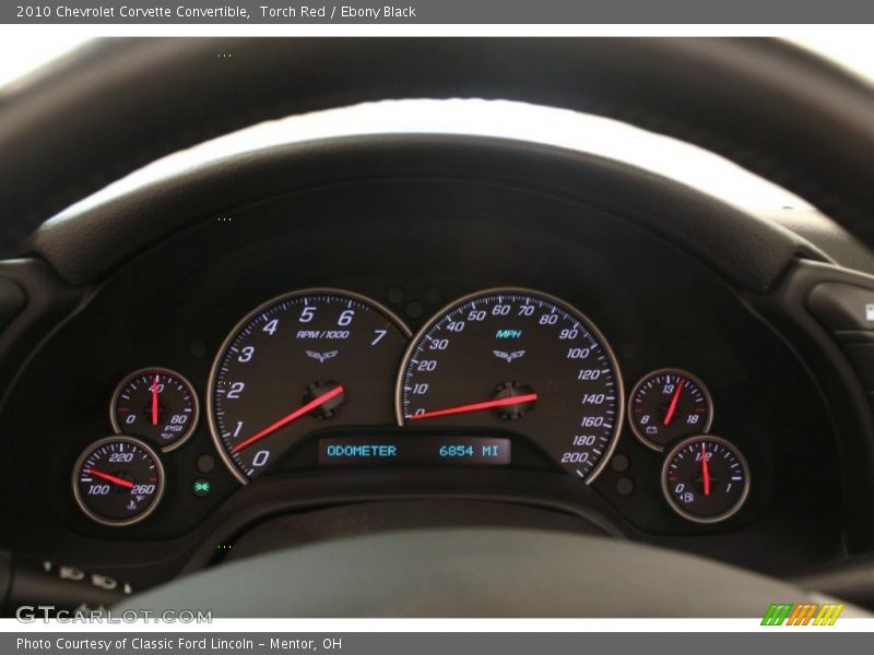  2010 Corvette Convertible Convertible Gauges