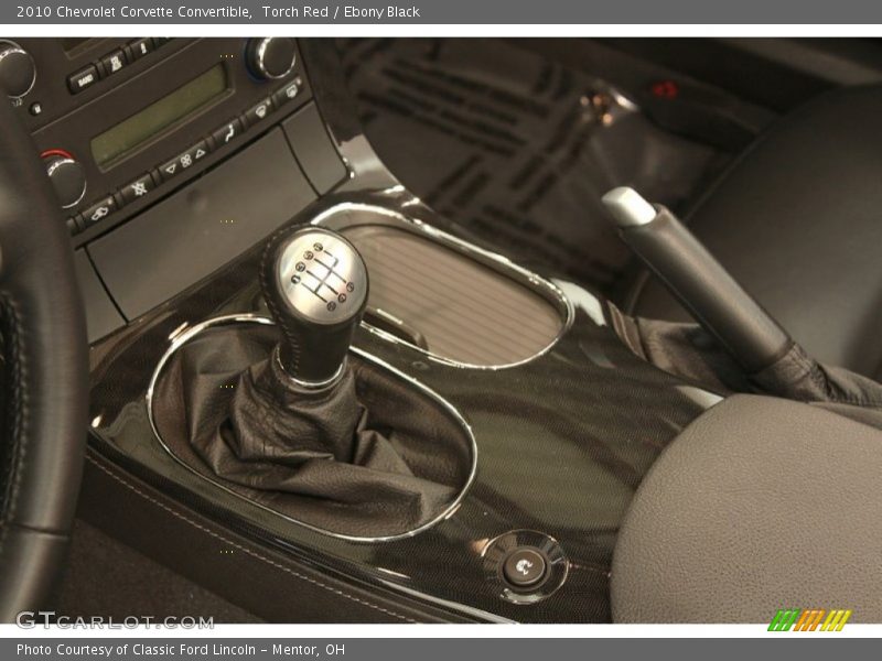  2010 Corvette Convertible 6 Speed Manual Shifter