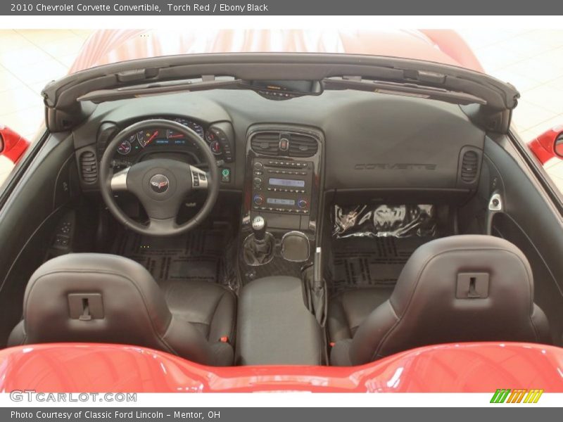 Dashboard of 2010 Corvette Convertible