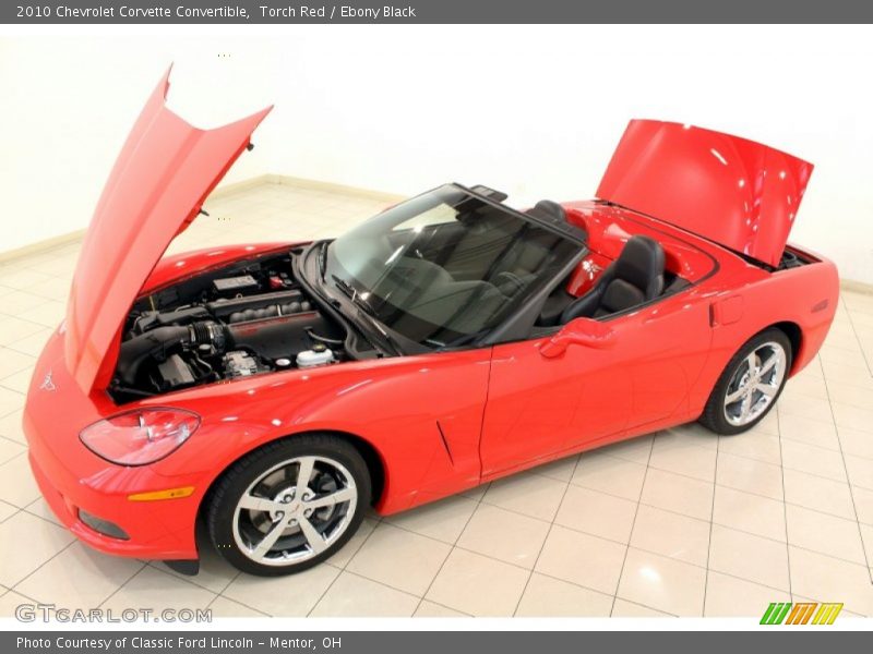 Torch Red / Ebony Black 2010 Chevrolet Corvette Convertible
