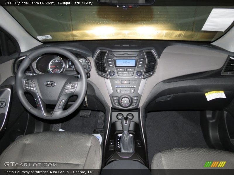 Twilight Black / Gray 2013 Hyundai Santa Fe Sport