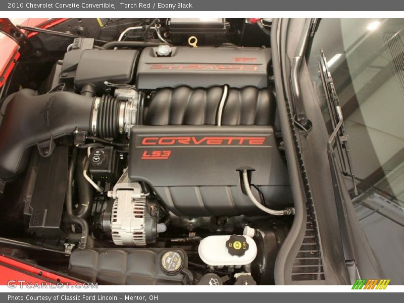  2010 Corvette Convertible Engine - 6.2 Liter OHV 16-Valve LS3 V8