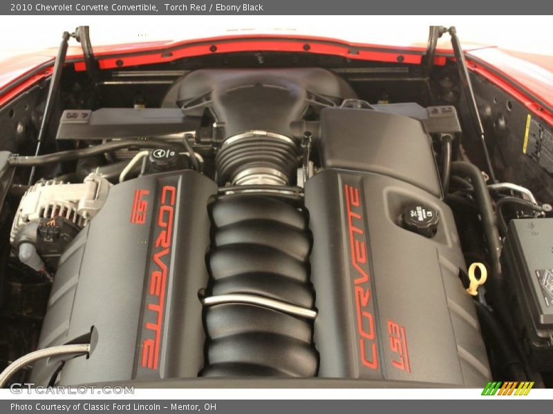  2010 Corvette Convertible Engine - 6.2 Liter OHV 16-Valve LS3 V8