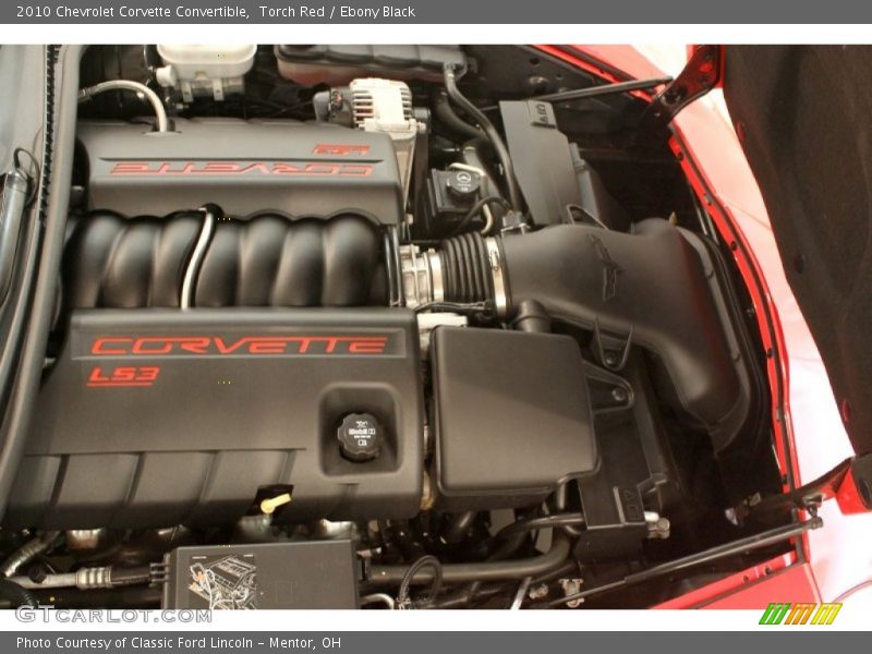  2010 Corvette Convertible Engine - 6.2 Liter OHV 16-Valve LS3 V8