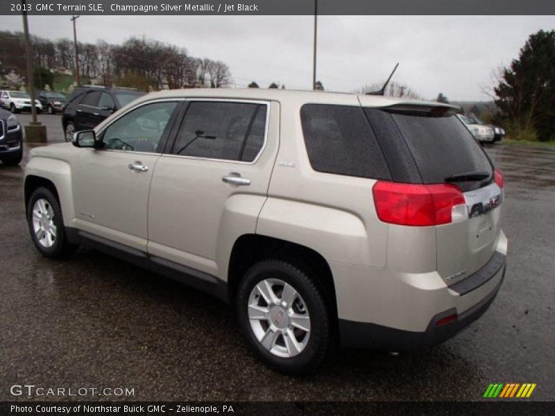 Champagne Silver Metallic / Jet Black 2013 GMC Terrain SLE