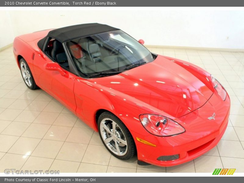 Torch Red / Ebony Black 2010 Chevrolet Corvette Convertible