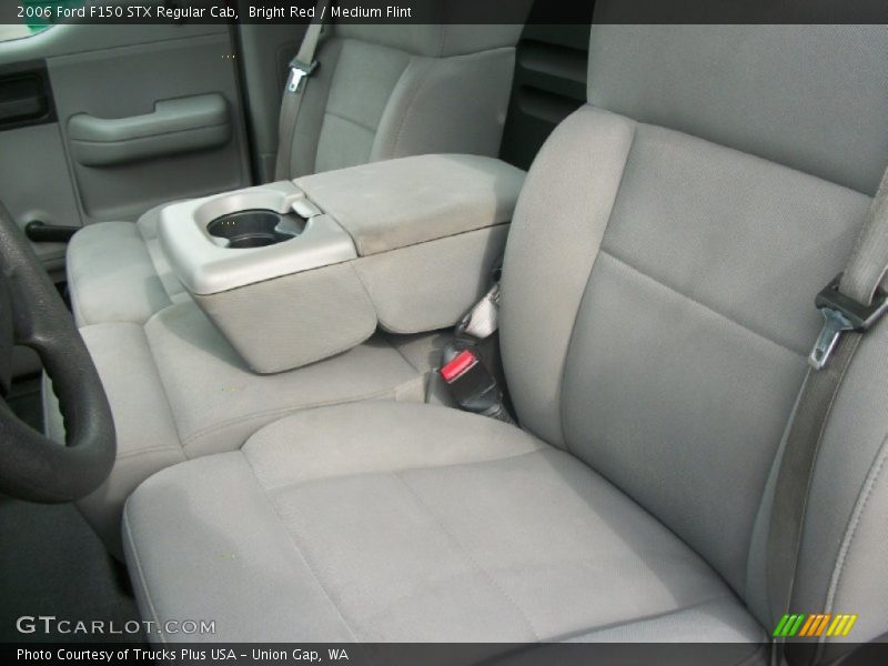 Bright Red / Medium Flint 2006 Ford F150 STX Regular Cab