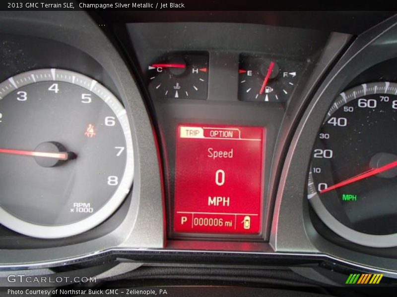 Champagne Silver Metallic / Jet Black 2013 GMC Terrain SLE