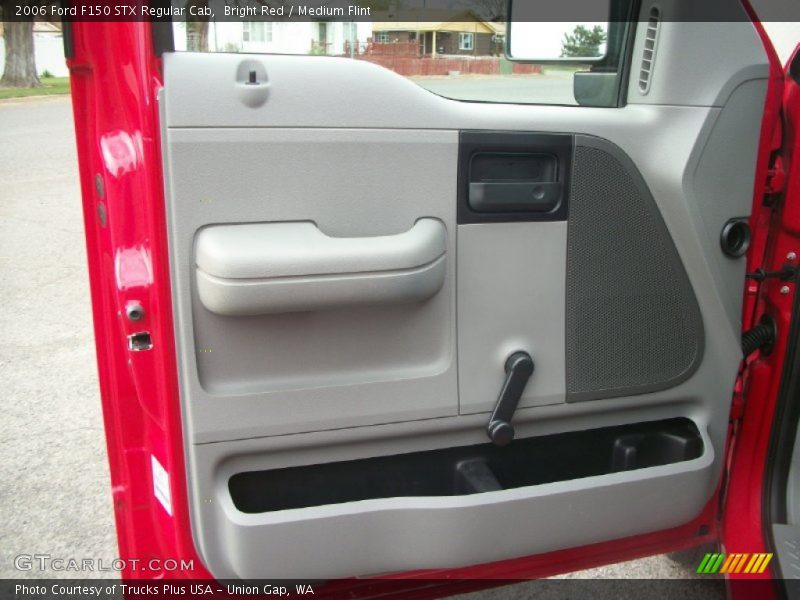 Bright Red / Medium Flint 2006 Ford F150 STX Regular Cab
