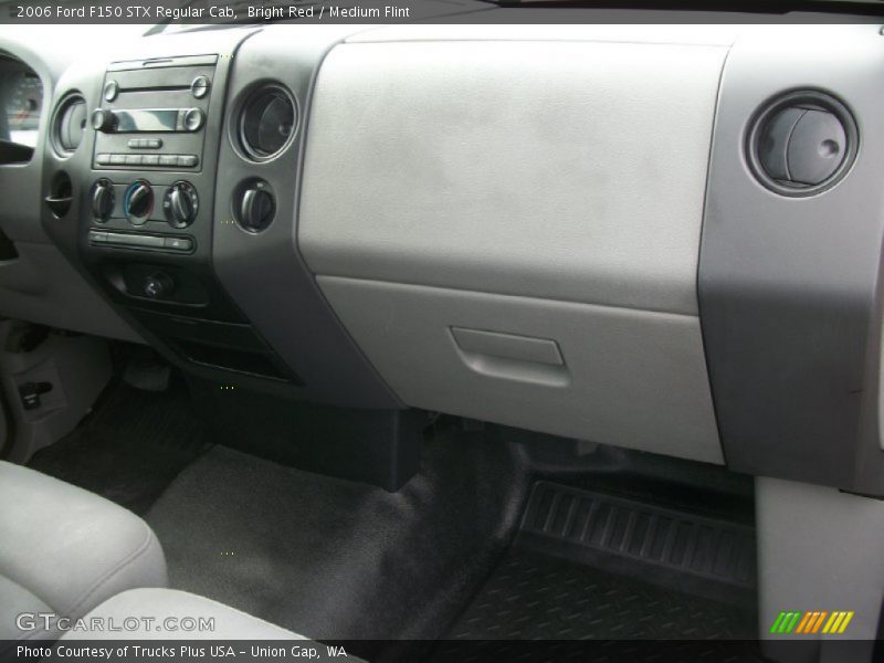 Bright Red / Medium Flint 2006 Ford F150 STX Regular Cab