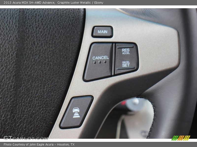 Graphite Luster Metallic / Ebony 2013 Acura MDX SH-AWD Advance