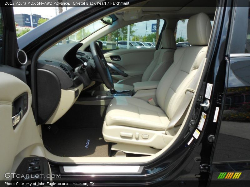 Crystal Black Pearl / Parchment 2013 Acura MDX SH-AWD Advance