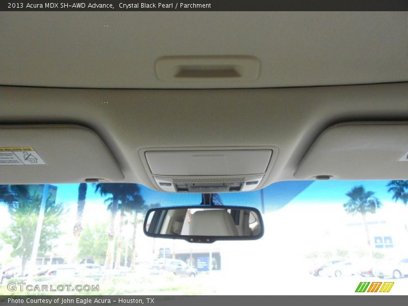 Crystal Black Pearl / Parchment 2013 Acura MDX SH-AWD Advance