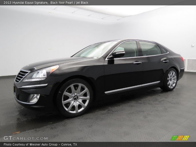 Black Noir Pearl / Jet Black 2013 Hyundai Equus Signature