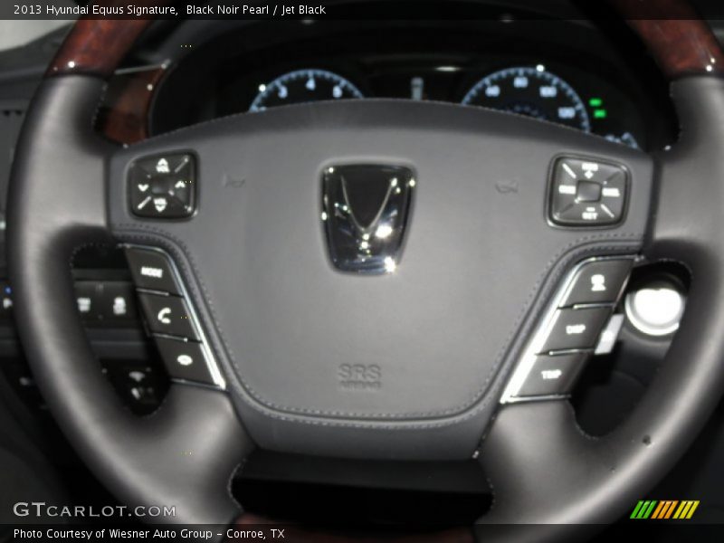 Black Noir Pearl / Jet Black 2013 Hyundai Equus Signature