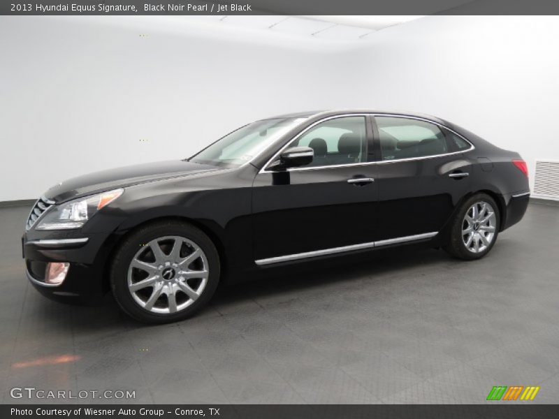 Black Noir Pearl / Jet Black 2013 Hyundai Equus Signature