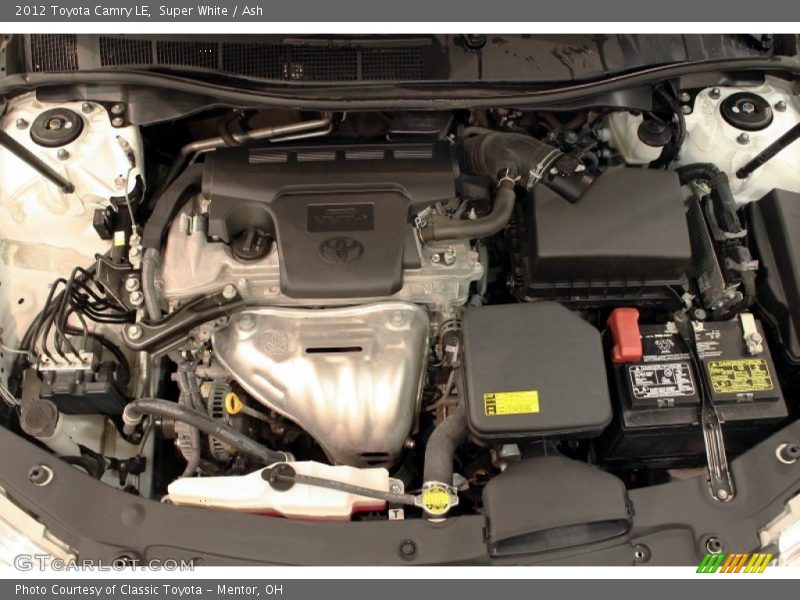 Super White / Ash 2012 Toyota Camry LE