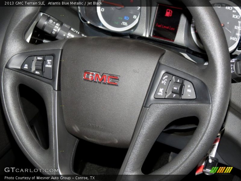 Atlantis Blue Metallic / Jet Black 2013 GMC Terrain SLE