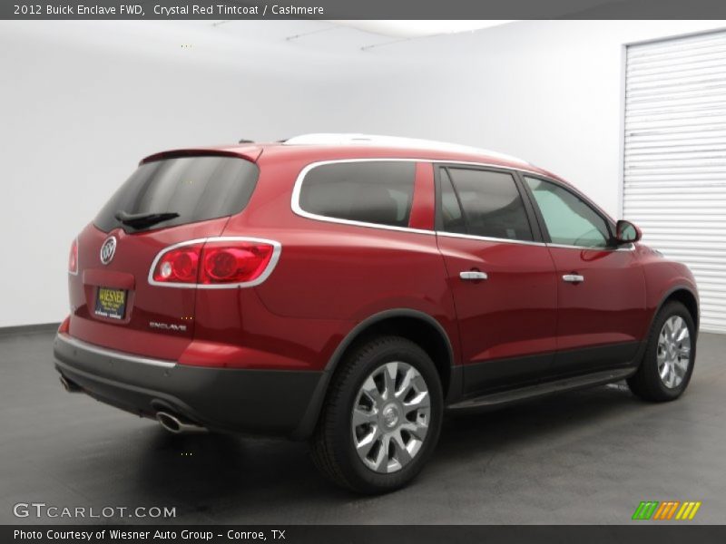 Crystal Red Tintcoat / Cashmere 2012 Buick Enclave FWD