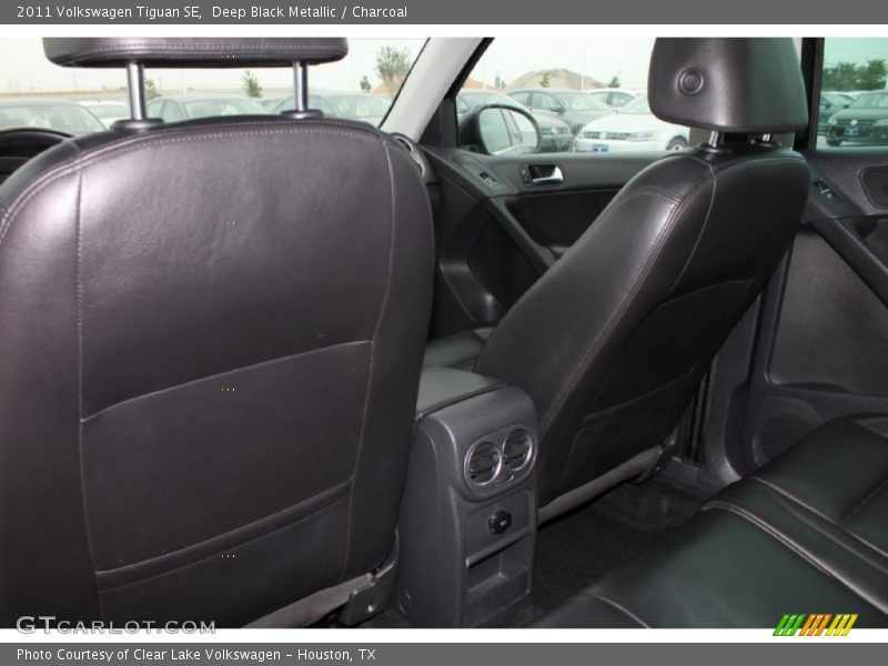 Deep Black Metallic / Charcoal 2011 Volkswagen Tiguan SE
