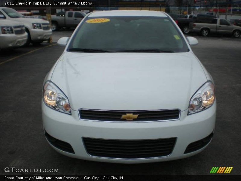 Summit White / Ebony 2011 Chevrolet Impala LT