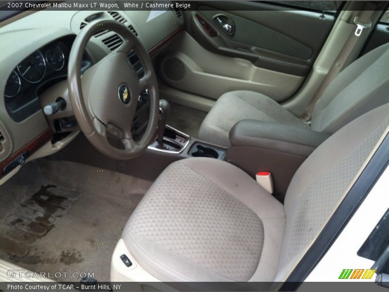 White / Cashmere Beige 2007 Chevrolet Malibu Maxx LT Wagon