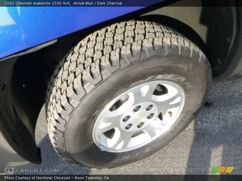 Arrival Blue / Dark Charcoal 2003 Chevrolet Avalanche 1500 4x4