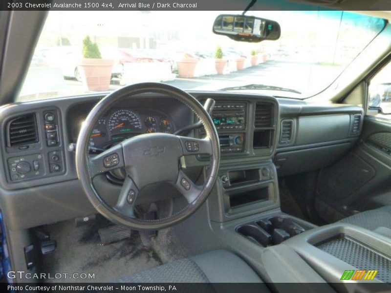 Arrival Blue / Dark Charcoal 2003 Chevrolet Avalanche 1500 4x4