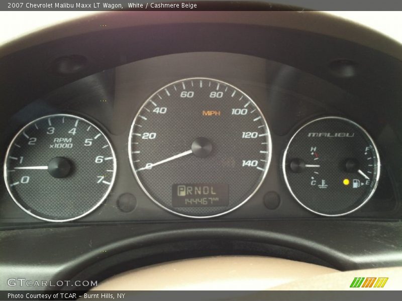 White / Cashmere Beige 2007 Chevrolet Malibu Maxx LT Wagon