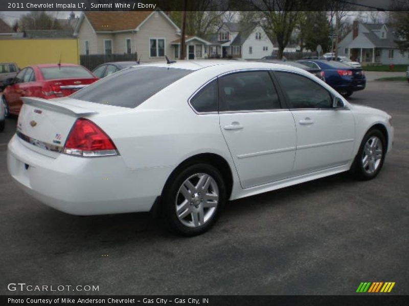 Summit White / Ebony 2011 Chevrolet Impala LT