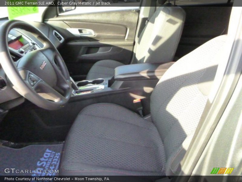 Cyber Gray Metallic / Jet Black 2011 GMC Terrain SLE AWD