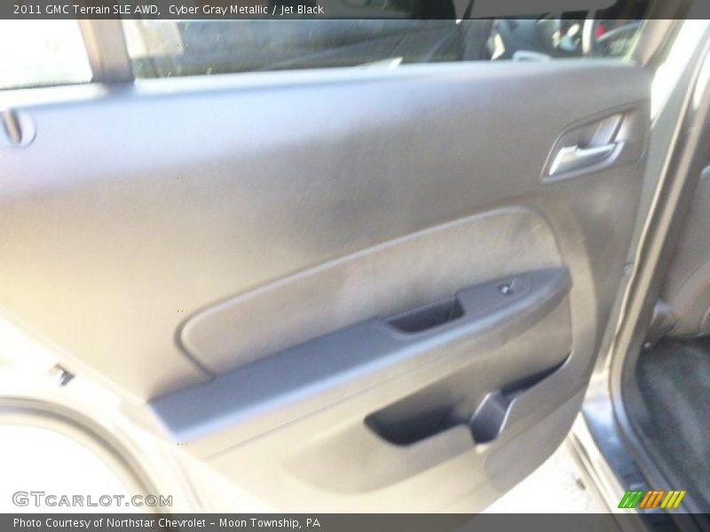 Cyber Gray Metallic / Jet Black 2011 GMC Terrain SLE AWD