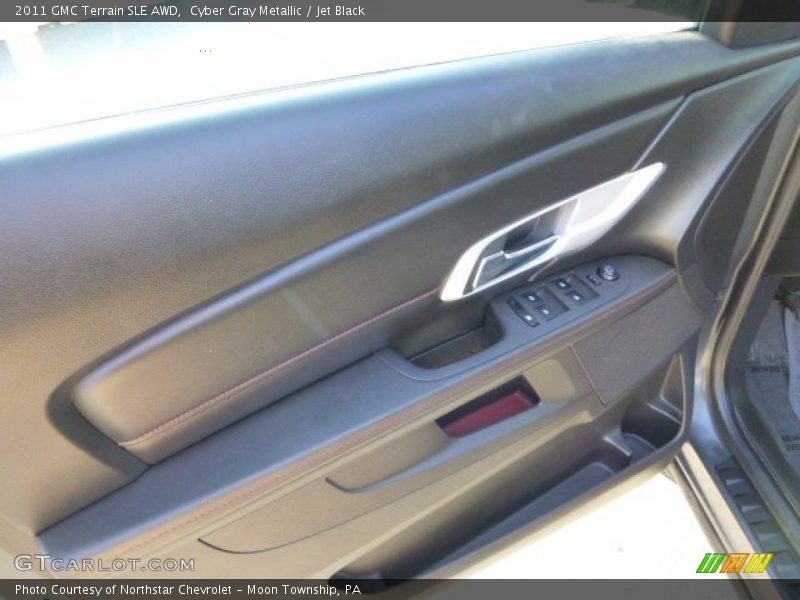 Cyber Gray Metallic / Jet Black 2011 GMC Terrain SLE AWD