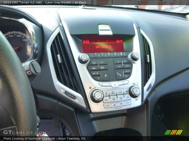 Cyber Gray Metallic / Jet Black 2011 GMC Terrain SLE AWD