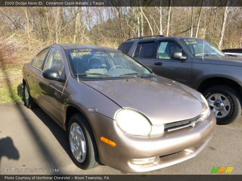 Cinnamon Glaze Metallic / Taupe 2000 Dodge Neon ES
