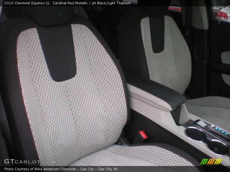 Cardinal Red Metallic / Jet Black/Light Titanium 2010 Chevrolet Equinox LS