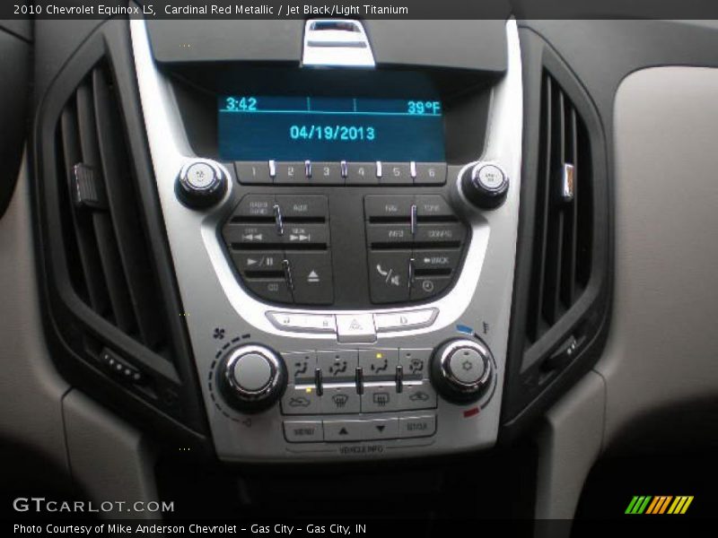 Cardinal Red Metallic / Jet Black/Light Titanium 2010 Chevrolet Equinox LS
