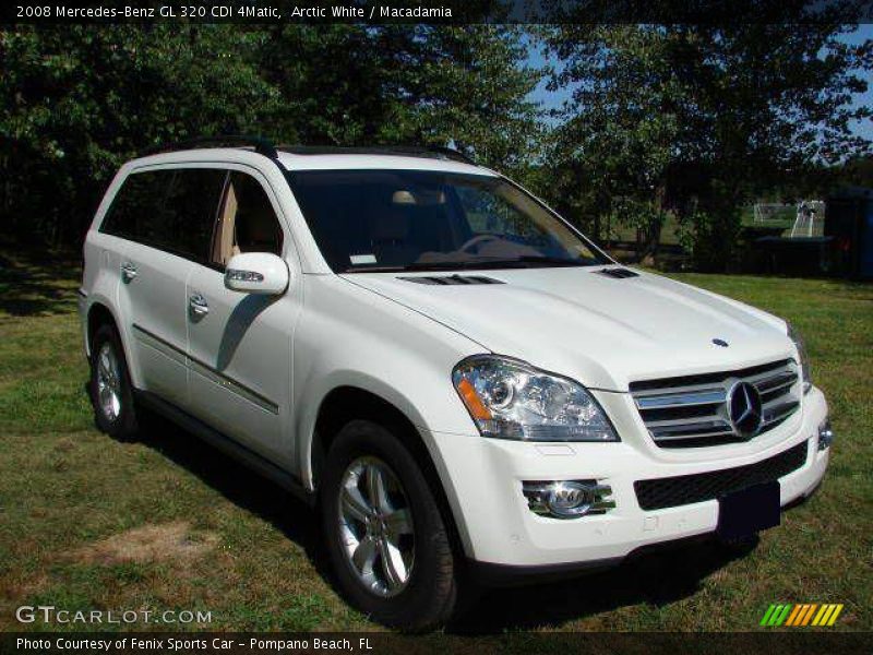 Arctic White / Macadamia 2008 Mercedes-Benz GL 320 CDI 4Matic
