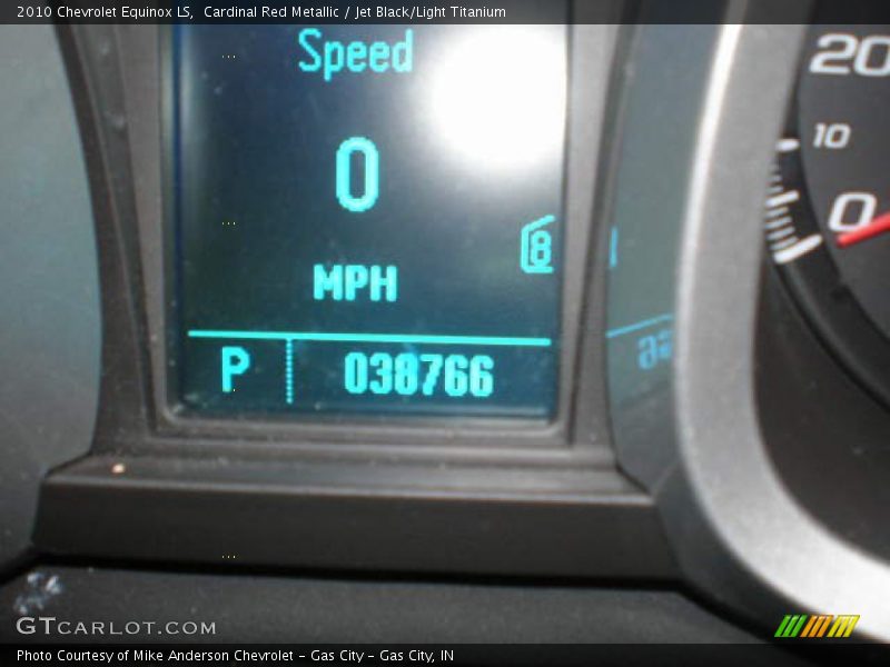 Cardinal Red Metallic / Jet Black/Light Titanium 2010 Chevrolet Equinox LS