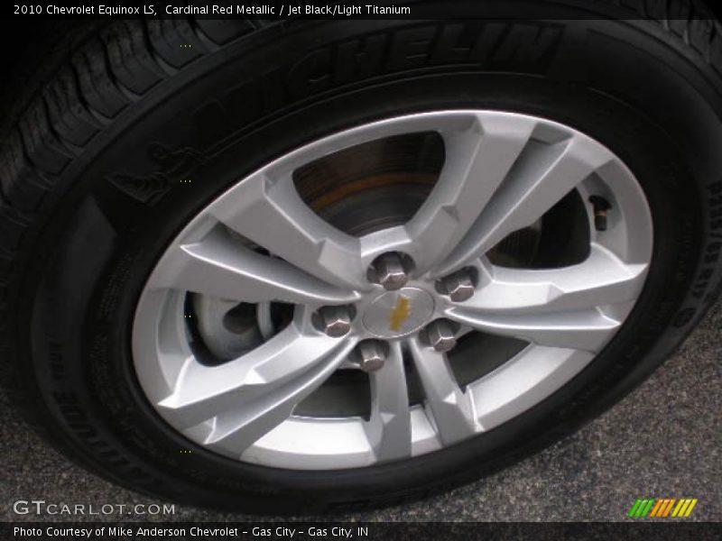 Cardinal Red Metallic / Jet Black/Light Titanium 2010 Chevrolet Equinox LS