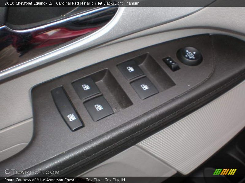 Cardinal Red Metallic / Jet Black/Light Titanium 2010 Chevrolet Equinox LS