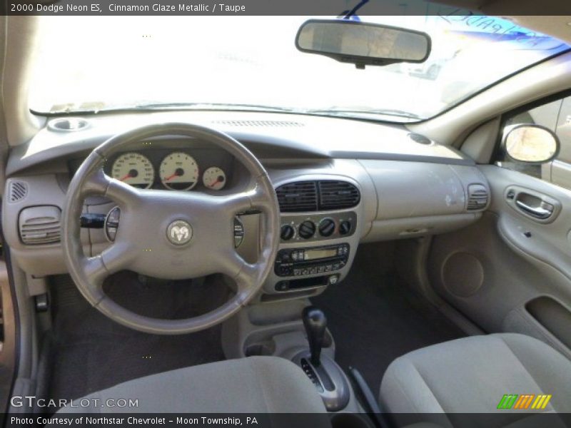 Cinnamon Glaze Metallic / Taupe 2000 Dodge Neon ES