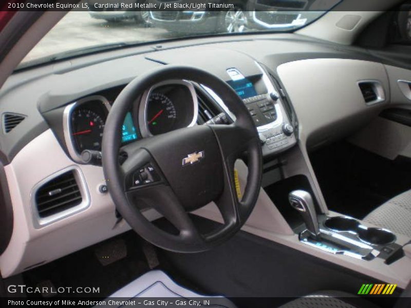 Cardinal Red Metallic / Jet Black/Light Titanium 2010 Chevrolet Equinox LS