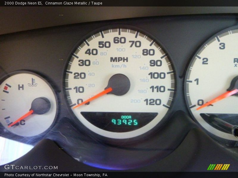Cinnamon Glaze Metallic / Taupe 2000 Dodge Neon ES