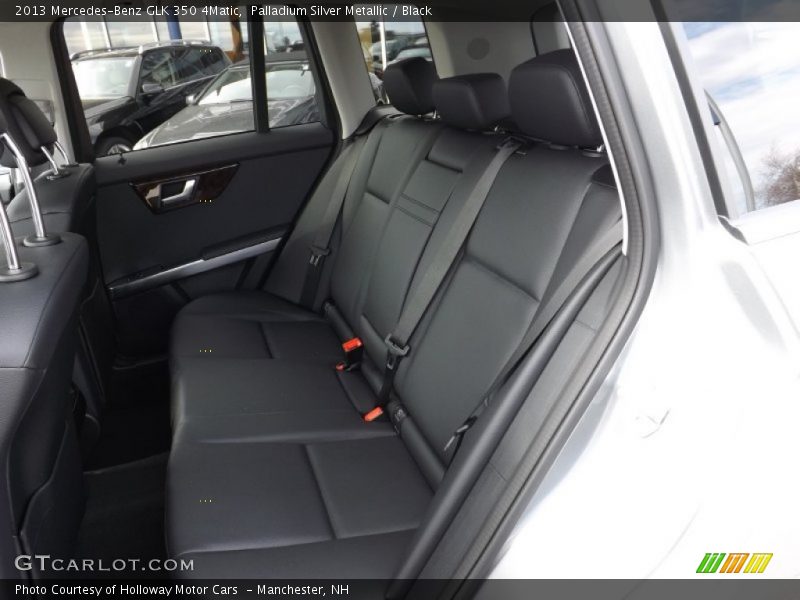 Palladium Silver Metallic / Black 2013 Mercedes-Benz GLK 350 4Matic