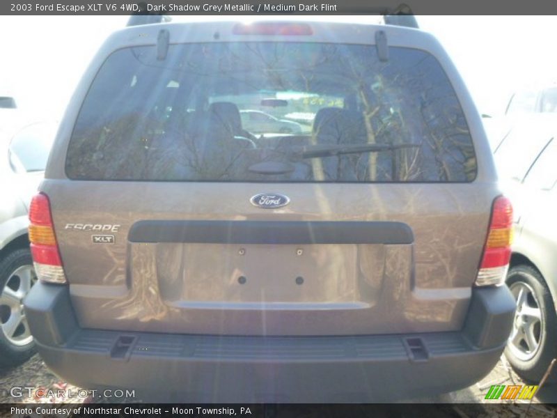 Dark Shadow Grey Metallic / Medium Dark Flint 2003 Ford Escape XLT V6 4WD